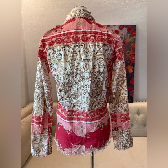 TIZZIE CAPE COD TUNIC buttons size S - Picture 4 of 7